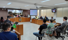 Na Câmara de Salto, secretário de Administração e Governo Digital e superintendente do SAAE realizam prestação de contas semestral