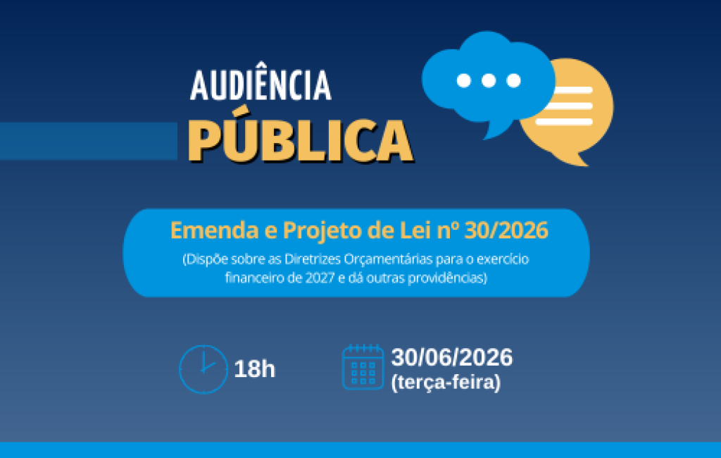 Câmara de Salto promove Audiência Pública sobre Emenda e Projeto da LDO