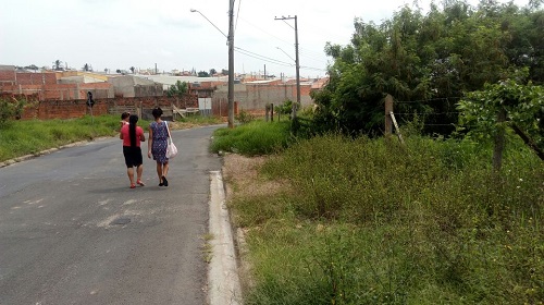 Porto Seguro - falta de calçada