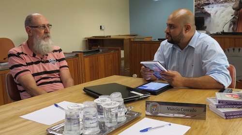 visita odair Schiavone ao vereador Marcio Conrado 2