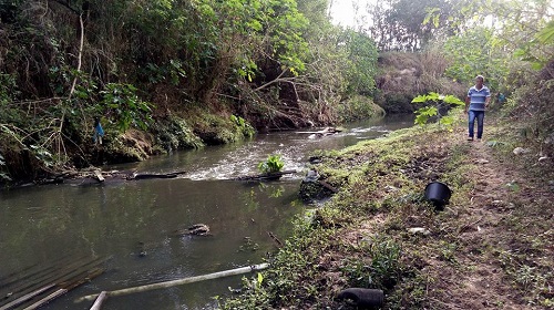 despejo-dejetos-no córrego guaraú 2