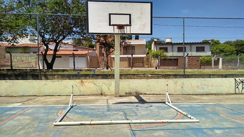 trave quadra area de lazer