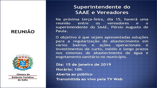 reuniao vereadores saae