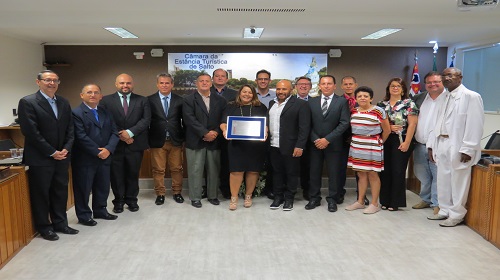 vereadores homenageada