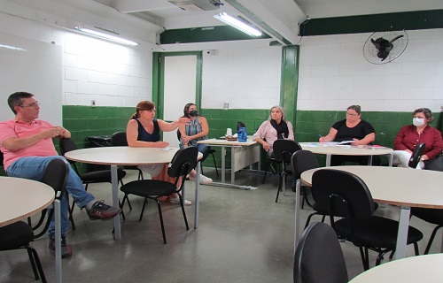 reuniao escola CAIC 2