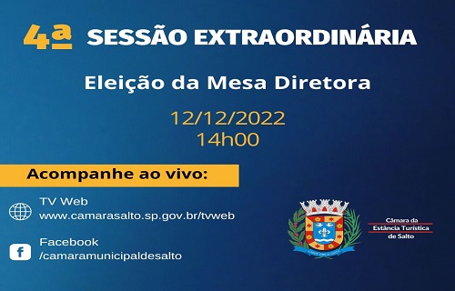 sessao extra eleicao mesa diretora