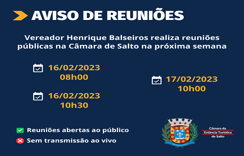 reunioes vereador henrique