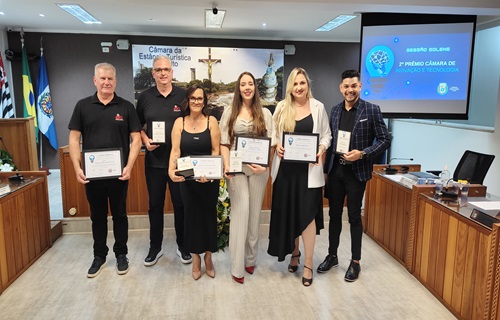 representantes empresas homenageadas