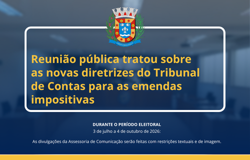 reuniao emendas impositivas