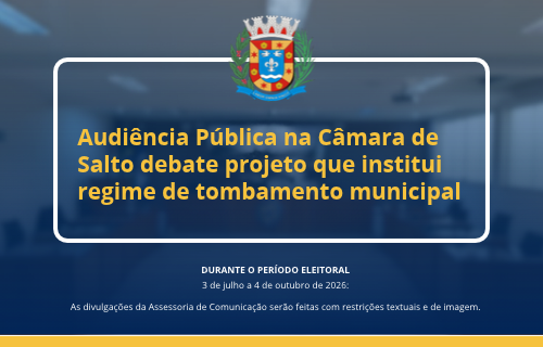audiencia publica tombamento