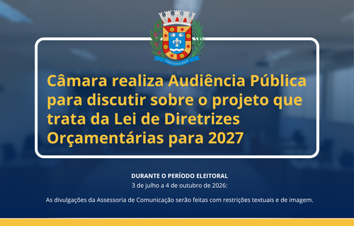 2026 PERÍODO ELEITORAL