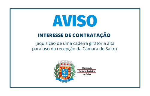 aviso interesse